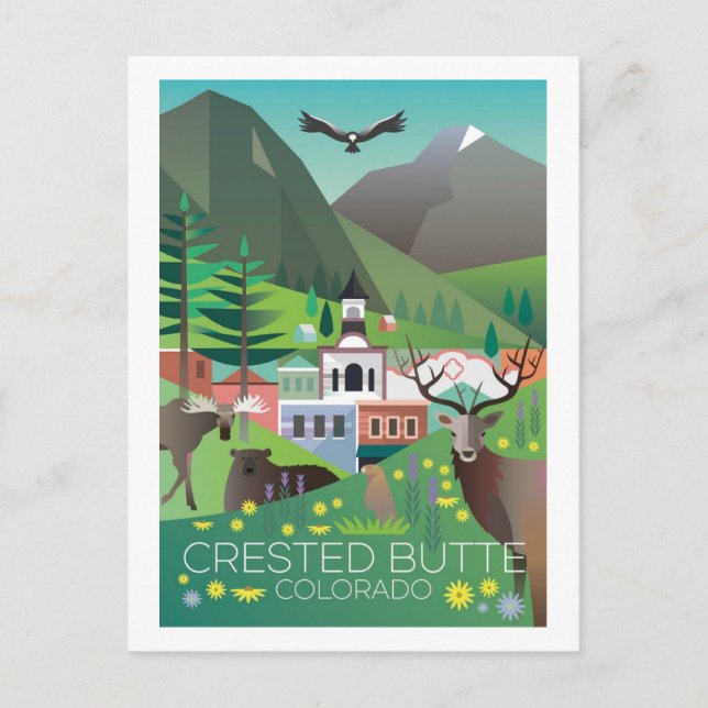 Crested Butte Postcard (Front)