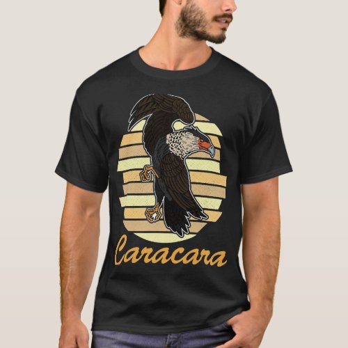 Crested caracara birds biologist ornithologist bir T_Shirt