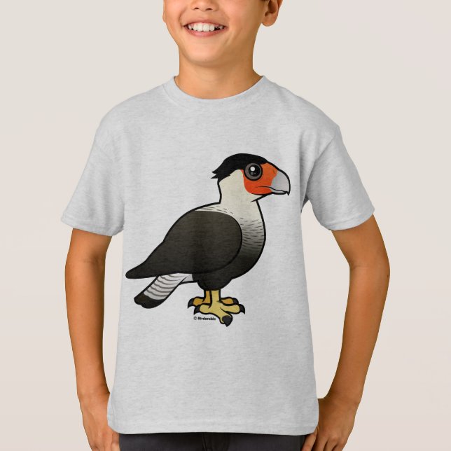 Crested Caracara T-Shirt (Front)