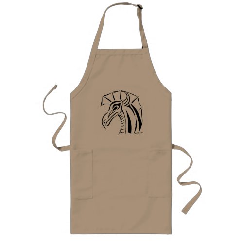 Crested Dragon Apron