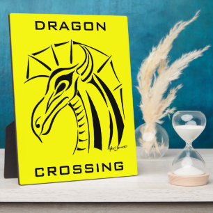 Crested Dragon Plaque