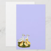 Crested Duck Family (Front/Back)
