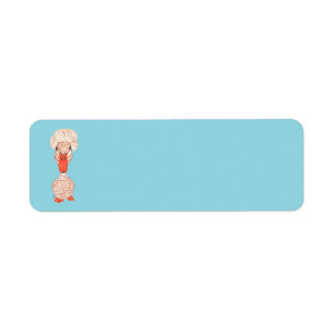 CRESTED DUCK LABEL