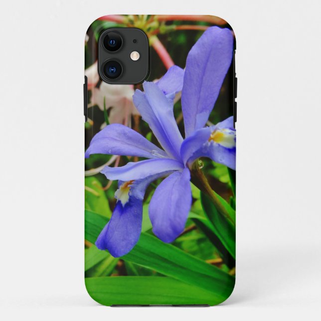 Crested Dwarf Iris Case-Mate iPhone Case (Back)