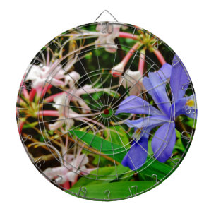 Crested Dwarf Iris Dartboard With Darts