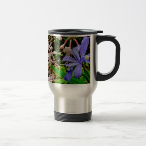 Crested Dwarf Iris Travel Mug