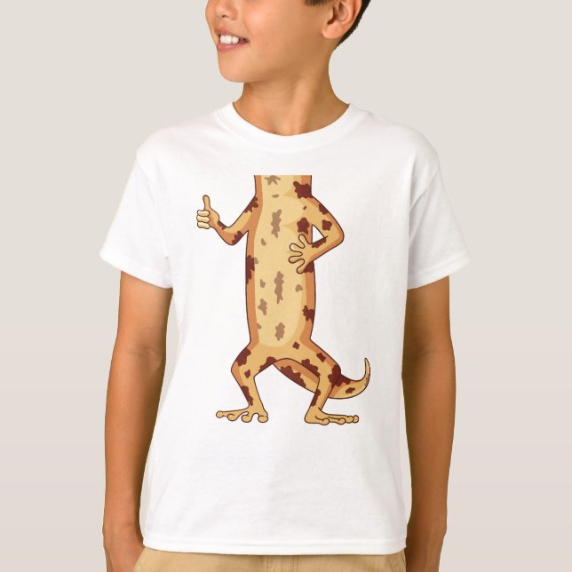 CRESTED GECKO BODY T-Shirt (Front)