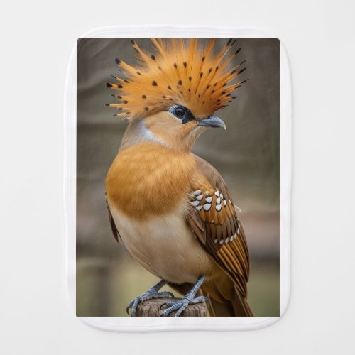 Crested Hoopoe Bird Blanket