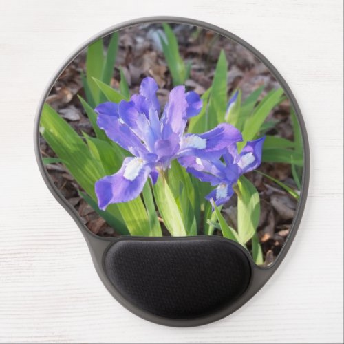 Crested Iris Gel Mouse Pad