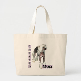 Crested Mom 4 Large Tote Bag