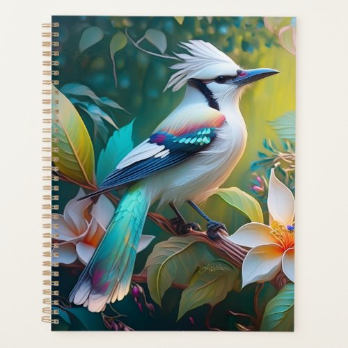 Crested Teal Winged Jay Planner