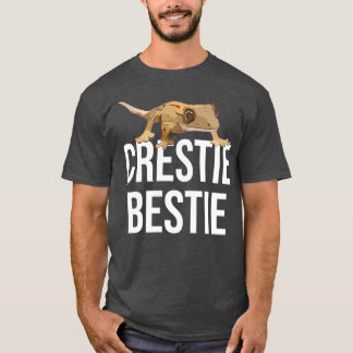 Crestie Bestie Crested Gecko Reptile Lizard Pet T-Shirt