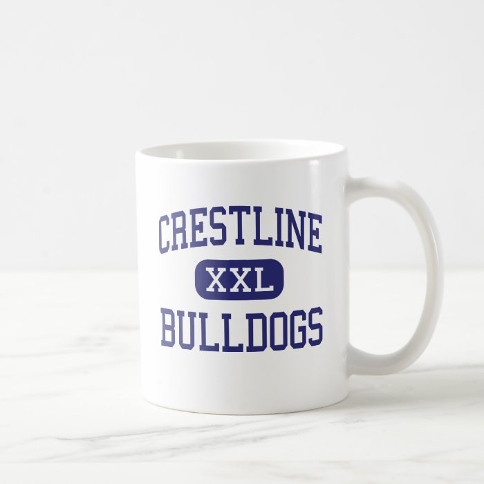 Crestline   Bulldogs   High   Crestline Ohio Coffee Mug