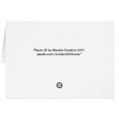 Crestone Mountain Colorado Card (Back Horizontal)