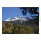 Crestone Mountain Colorado Card (Front Horizontal)