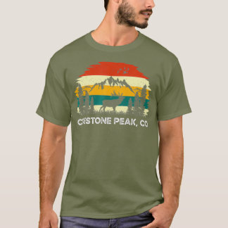 Crestone Peak CO mountain hiking nature outdoor T-Shirt