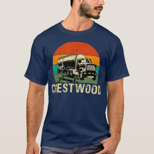 Crestwood Kentucky KY Tourism Semi Stuck on T-Shirt