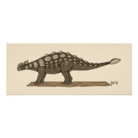 Cretaceous Dinosaur Ankylosaurus