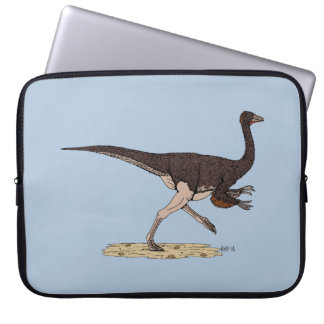 Cretaceous Dinosaur Ornithomimus Laptop Sleeve