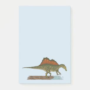 Cretaceous Dinosaur Spinosaurus Post-it Notes