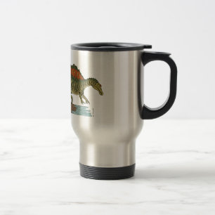 Cretaceous Dinosaur Spinosaurus Travel Mug