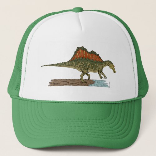 Cretaceous Dinosaur Spinosaurus Trucker Hat