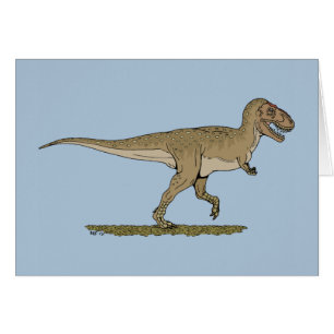 Cretaceous Dinosaur Tyrannosaurus rex Cards