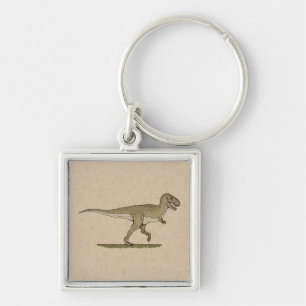 Cretaceous Dinosaur Tyrannosaurus rex Keychain