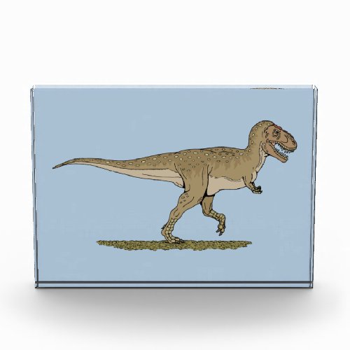 Cretaceous Dinosaur Tyrannosaurus rex Photo Block