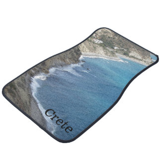 Crete along the Mediterranean Sea Car Floor Mat