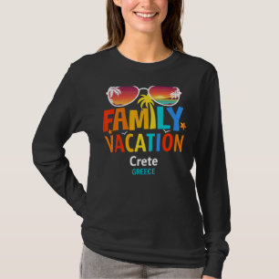Crete Family Vacation Most Beautiful Islands T-Shirt
