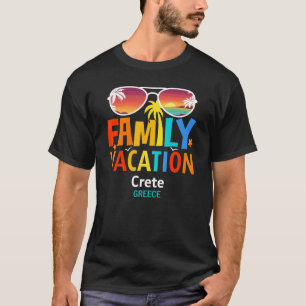 Crete Family Vacation Most Beautiful Islands T-Shirt
