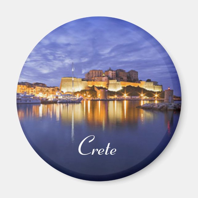 crete greece magnet (Front)