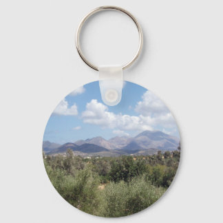 Crete Mountain Keychain