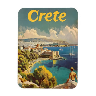 Crete Vintage Magnet