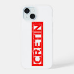 Cretin Stamp iPhone 15 Case