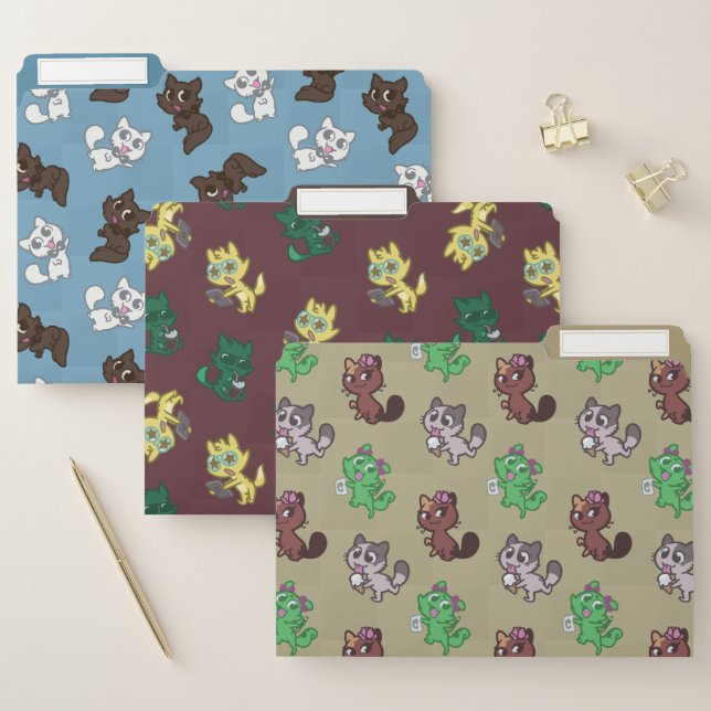 Créu Cat Folder Set (Set)