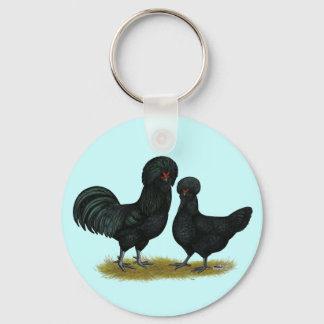 Crevecoeur Chickens Keychain