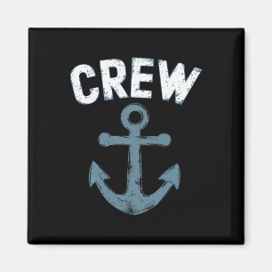 Crew Anchor Nautical Boat Sailing Seafarers Ocean  Magnet