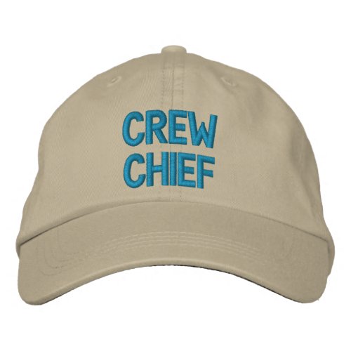 CREW CHIEF Embroidered Hat 09101218