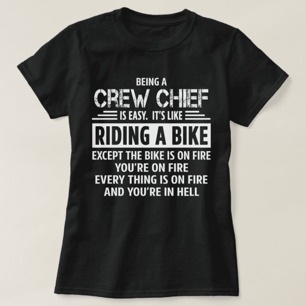 Crew Chief T-Shirt | Zazzle.com