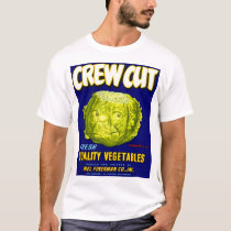 Crew Cut vegetable crate label