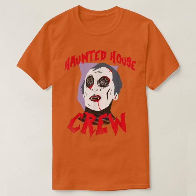 Crew Haunted Bewitch House - Halloween78 T-Shirt (Design Front)