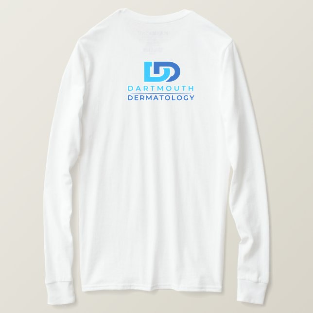 Crew Neck Long Sleeve T-Shirt (Design Back)