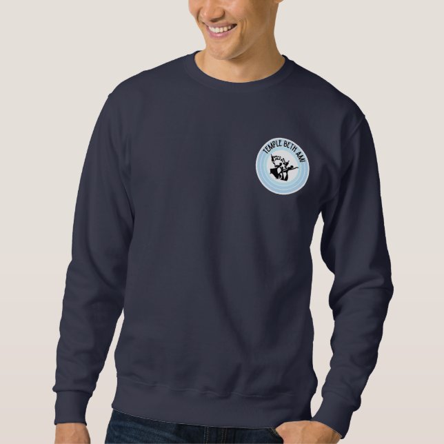 Crew Neck Sweatshirt - TBA Logo, Blank Back (Front)