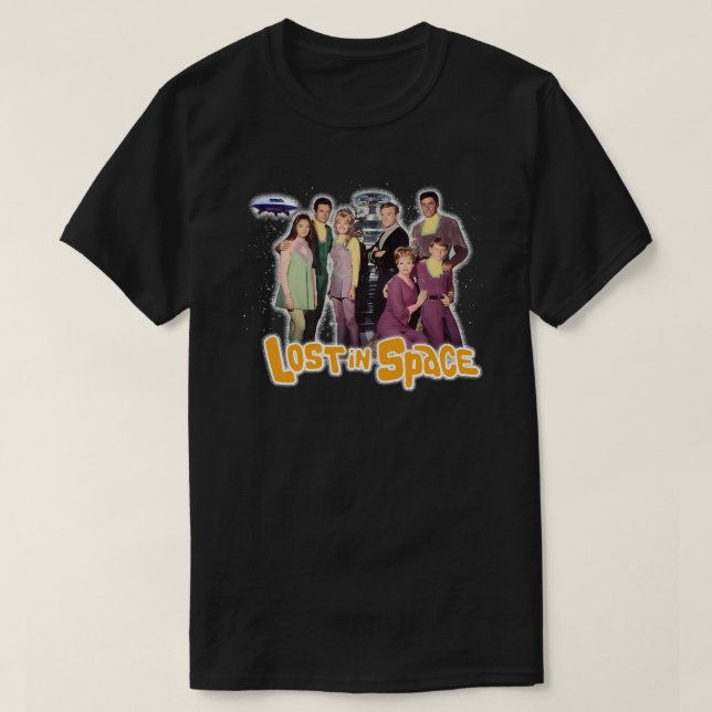 Crew of the Jupiter 2 Lost in Space Tribute T-Shirt (Design Front)