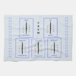 Crew Positions And Importance Rowing Towel at Zazzle