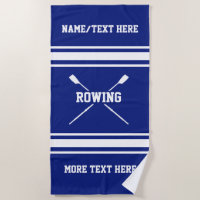 Crew Rower Name Rowing Club Name Custom Color