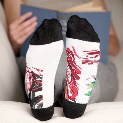 Crew Socks anime demon slayerNezuko Socks