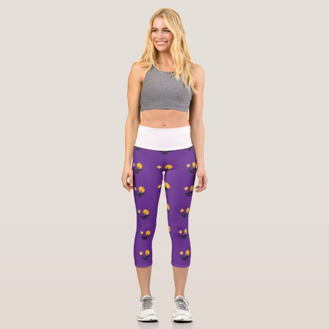 Crew Socks Capri Leggings (Front)